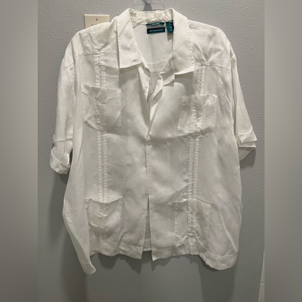 Men’s Cubavera Guayabera 3X